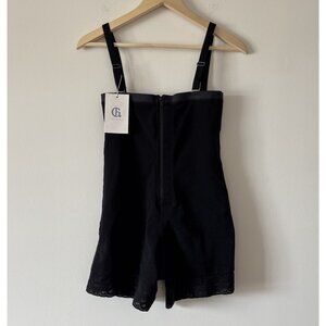 GQF New York Shaping One Piece Open Bust Black Women’s Size XL NWT